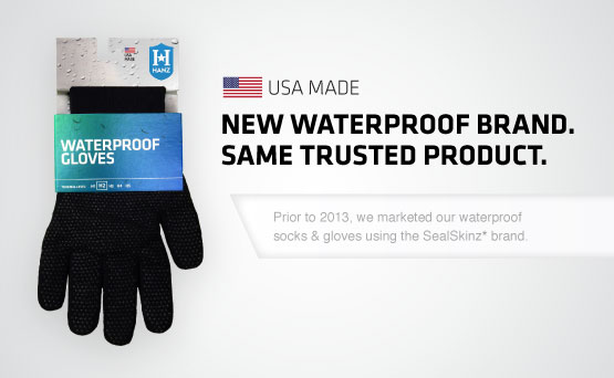 New Waterproof Brand. Same Trusted Product.